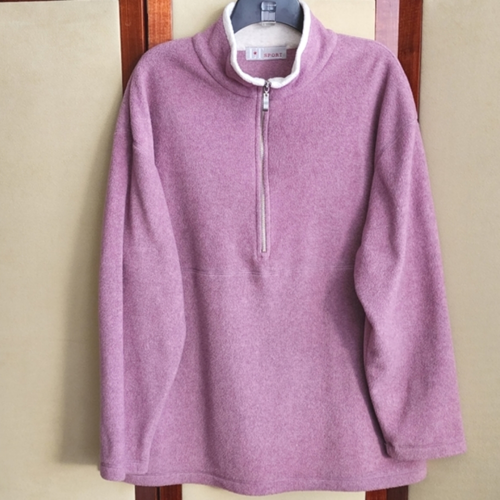LT Sport 1/2 Zip Fleece Pullover L